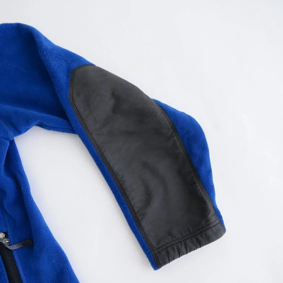 Eddie Bauer Blue And  Gray Fleece Zip Up Hiking Style Sweater Size Small - Picture 5 of 11